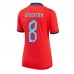 England Jordan Henderson #8 Borte Drakt Dame VM 2022 Kortermet